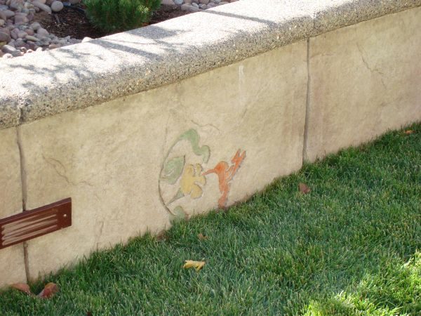 Sierra Design Concrete Retaining Walls project