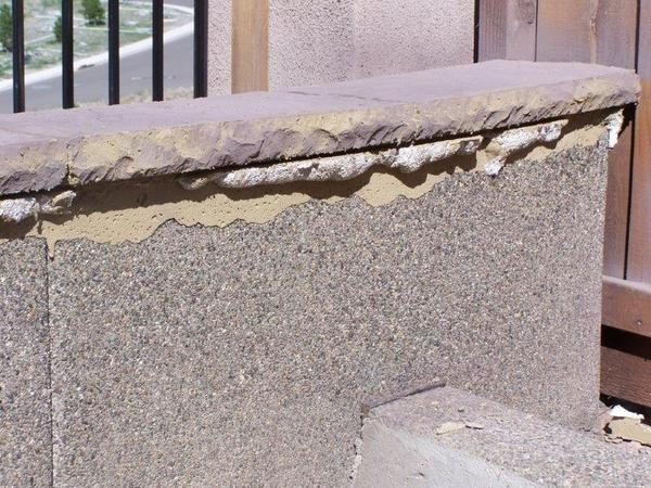 Sierra Design Concrete Retaining Walls project